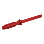 red tool with medium-sharp edge