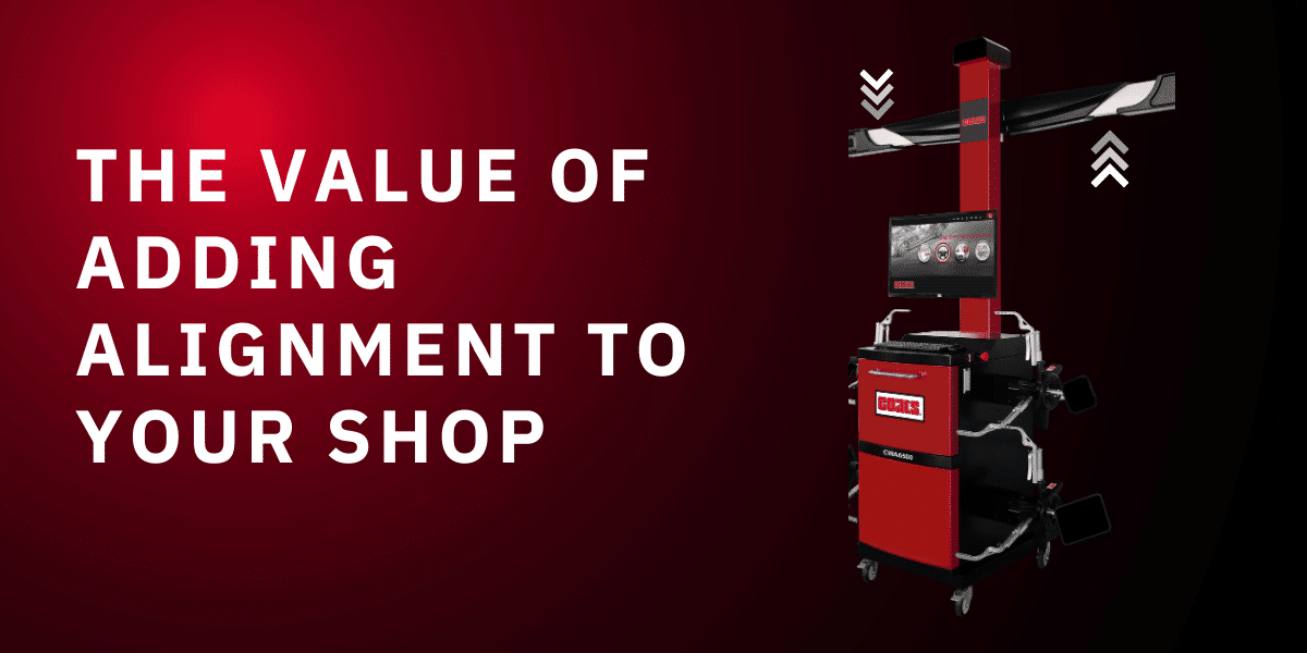 The Value of Adding Alignment Services to Your Shop featuring the Coats CWA6500 3D aligner